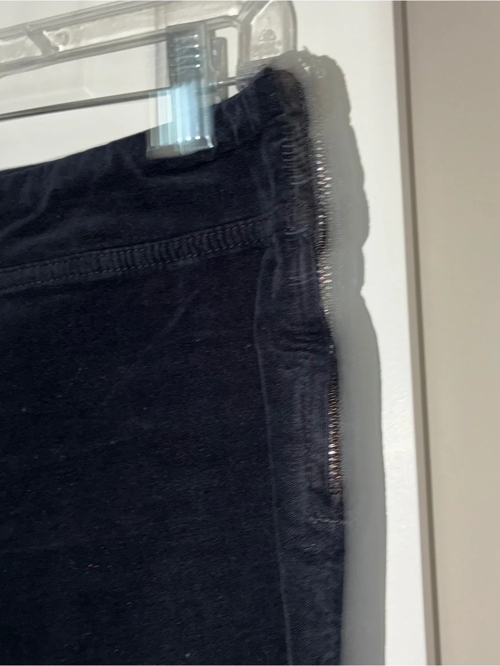 Free People In My Feelings Velvet Crop Slim Flare Pants Sz S‎